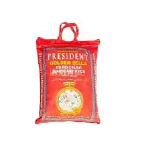 PRESIDENT - Golden Sella Parboiled Basmati Rice - Reis