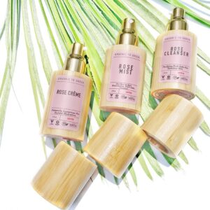 Gesichtspflegeset mit Reinigung, Creme und Gesichtsspray