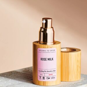 Gesichtscreme mit Rosenwasser, Jojobaöl und Aloe